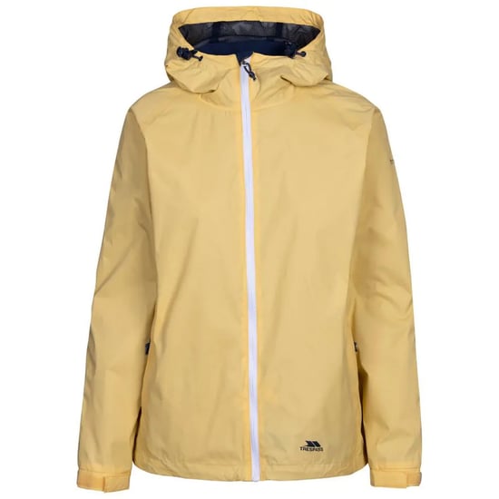 Trespass Womens/Ladies Tayah II Waterproof Jacket (Pale Maize) - Image 1