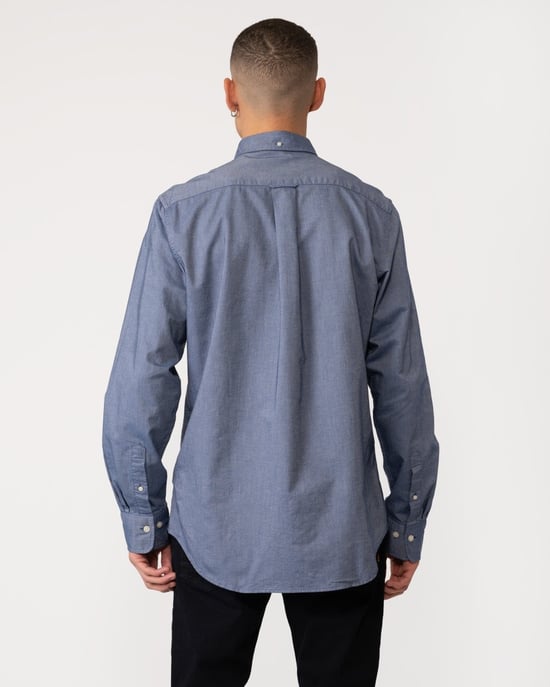 GANT Mens Regular Fit Long Sleeve Oxford Shirt - Image 5