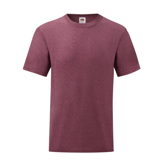 Fruit of the Loom Mens Valueweight T-Shirt (Heather Burgundy) - Image 1