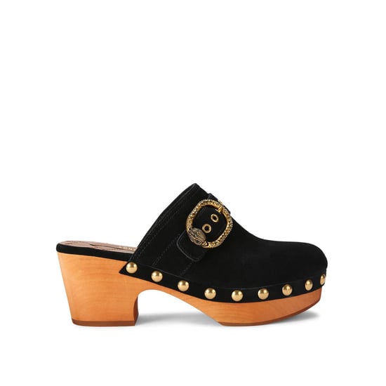 Kurt Geiger London Suede Mayfair Clog Sandals