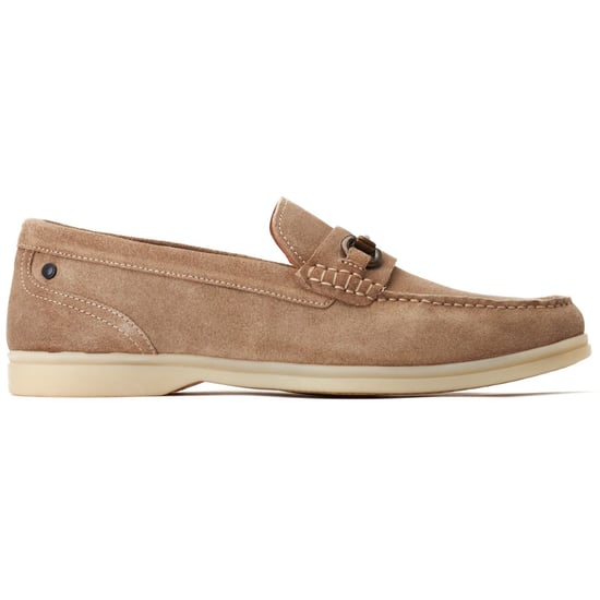Base London Snapper Leer Heren Sand Loafers - Image 5