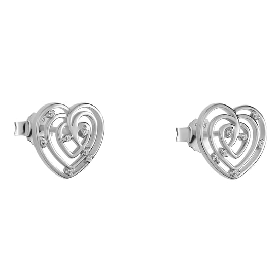 Orphelia 'Euphoria' Women's 925 Sterling Silver Stud Earrings - Silver ZO-7522 - Image 3