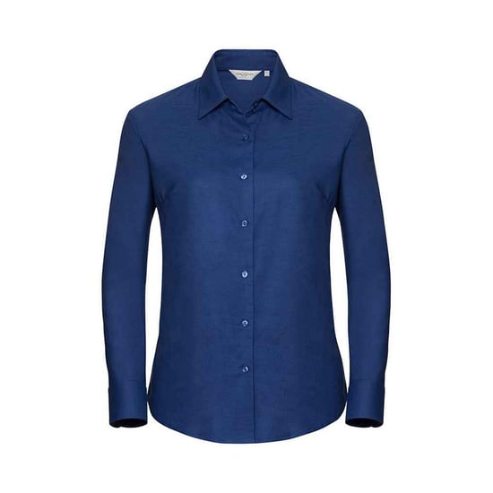 Russell Womens/Ladies Oxford Easy-Care Long-Sleeved Shirt (Bright Royal Blue)