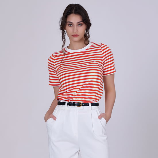 Stripes Cotton T-shirt - Image 3