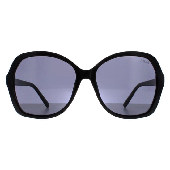 Atum Butterfly Womens Shiny Black Smoke Grey Aelius