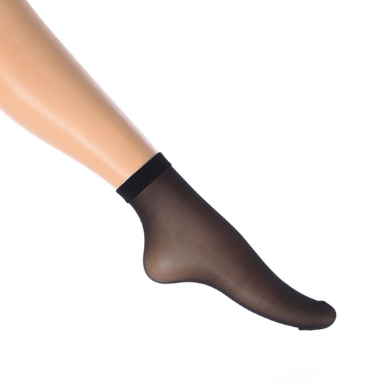 Transparent mid-cut socks 2444 women