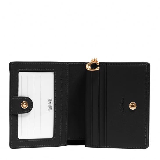 Refined Pebbled Leather Snap Wallet - Image 2