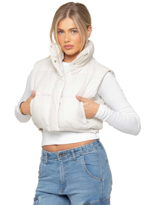 Enzo | Womens Puffer Gilet Jacket - Image 1