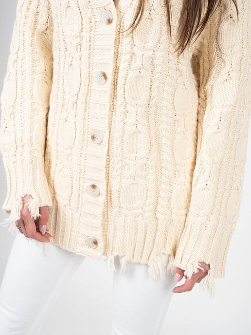 Silvian Heach Cardigan Woman's Off-White - Image 5