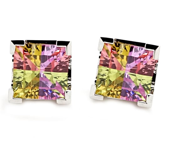 Orphelia Women's 925 Sterling Silver Stud Earrings - Silver CC-36 - Image 4