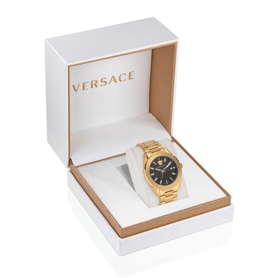 Versace V-code Men's Gold Watch VE6A00623 - Image 4