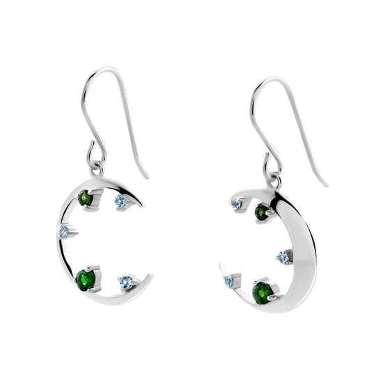 Orphelia 'Eline' Women's 925 Sterling Silver Drop Earrings - Silver ZO-7497