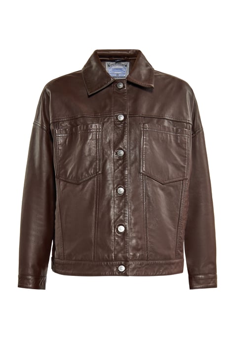 Dreimaster Jacket women dark brown - Image 1