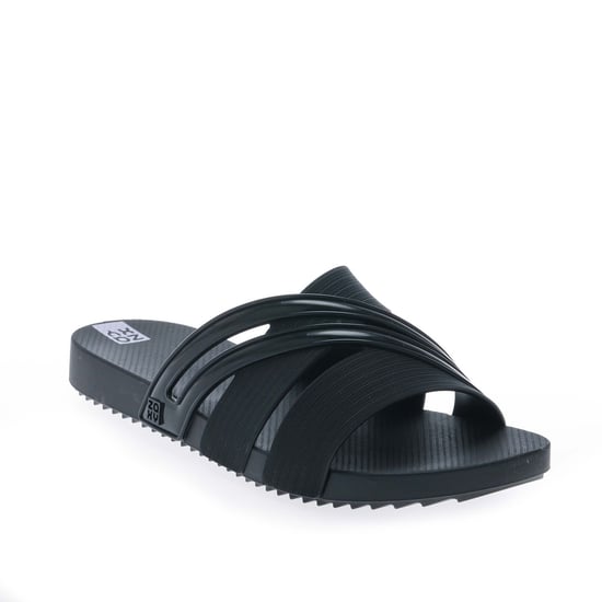 Women's Zaxy Respiro Slide Sandals in Black