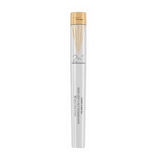 Max Factor Masterpiece 2 in 1 Lash Wow Volume & Length Mascara 7ml - Zwart - Image 1