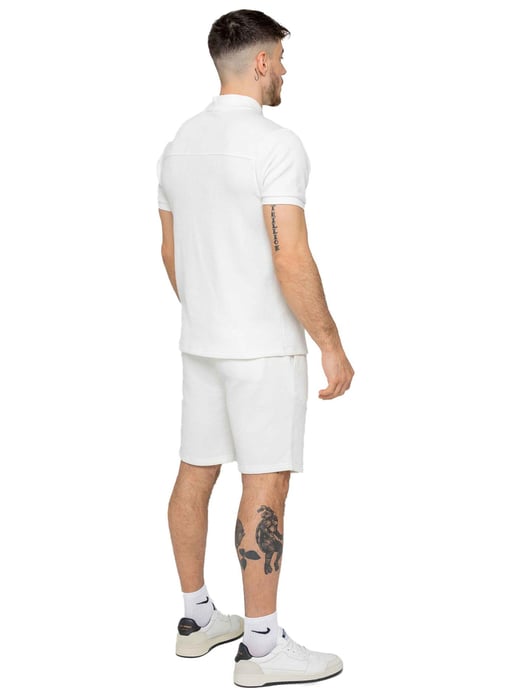 Enzo | Mens Textured Summer Shorts - Image 4