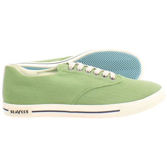 Seavees Hermosa Surfwash Herr Grön Plimsoll - Image 4