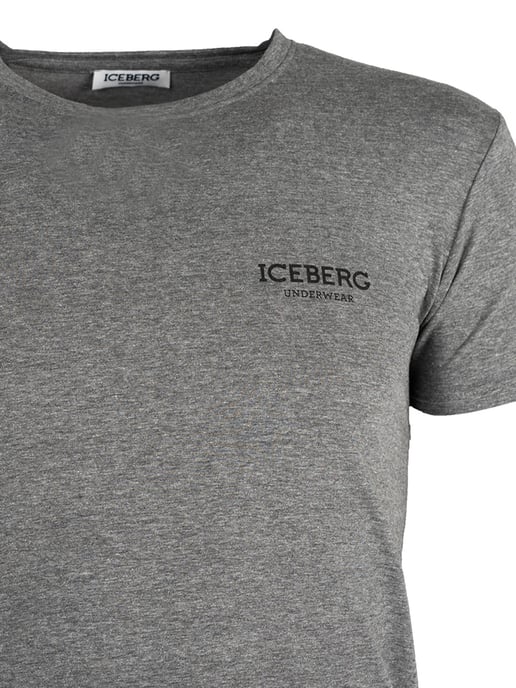 Iceberg T-shirt C-neck Men's Grey