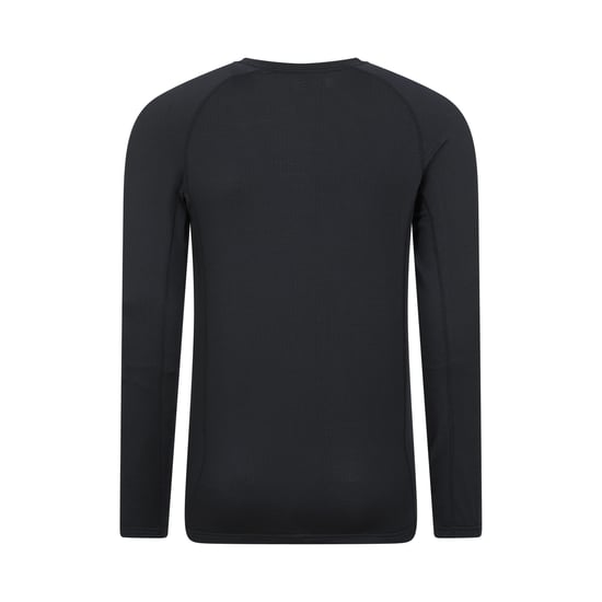 Mountain Warehouse Mens Vermont Base Layer Top (Black)