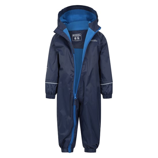 Mountain Warehouse Childrens/Kids Spright Waterproof Rain Suit (Navy) - Image 6
