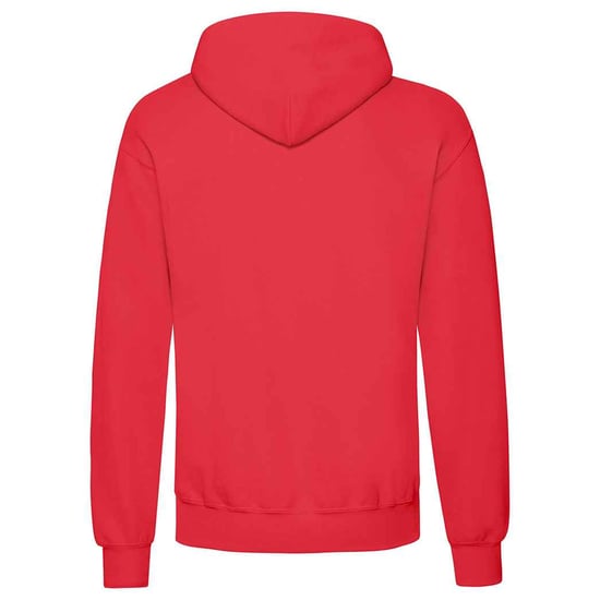 Fruit of the Loom Unisex Classic Hoodie för vuxna (Röd) - Image 2