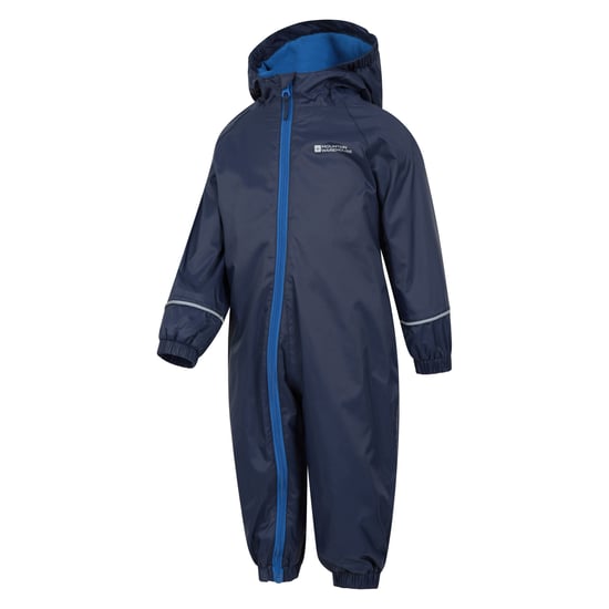 Mountain Warehouse Childrens/Kids Spright Waterproof Rain Suit (Navy) - Image 4