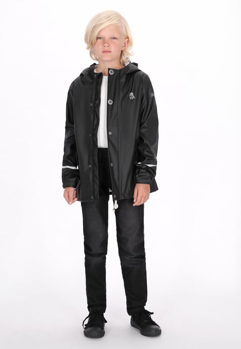 Schmuddelwedda raincoat black - Image 2