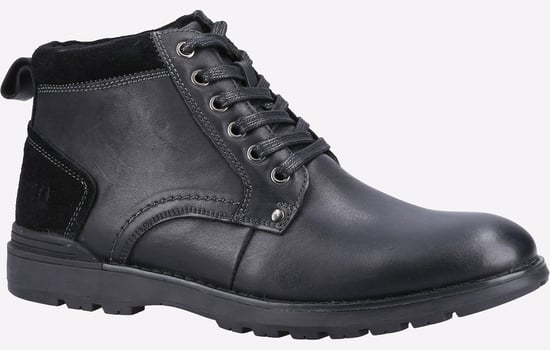 Hush Puppies Dean Mocka Herrsvarta Stövlar - Image 2