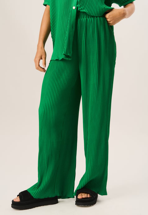 Plisse Loungewear Byxor med vida ben - Image 1