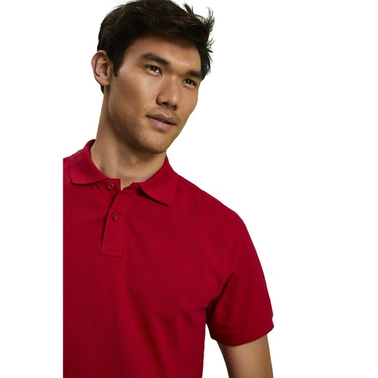 Asquith & Fox Heren Poloshirt met korte mouwen (Kersenrood) - Image 3