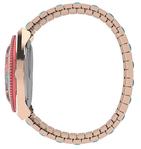 Timex Q Malibu Dames Horloge Multi TW2U81500 - Image 2