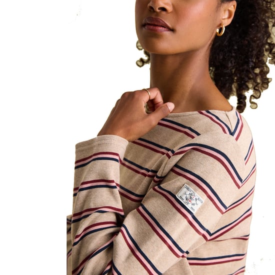 Joules Womens Harbour Cotton Long Sleeved Top