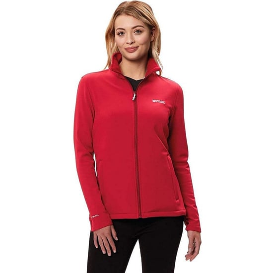 Regatta Great Outdoors Womens/Ladies Connie III Full Zip Softshell Jacket (Tibetan Red) - Image 3