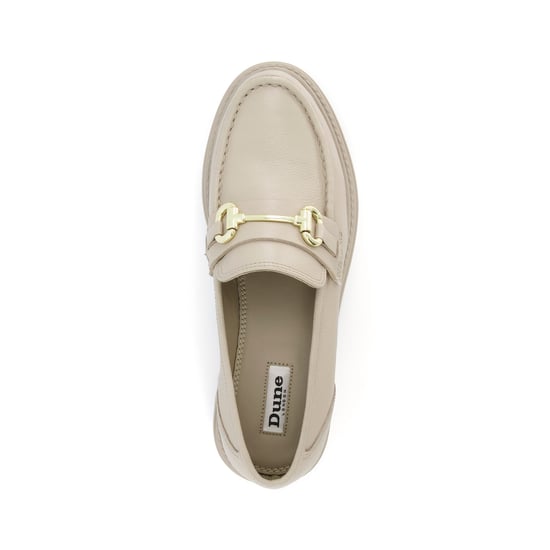 Dune Ladies GALLAGHER Leather Tractor Sole Snaffle Loafers - Image 4
