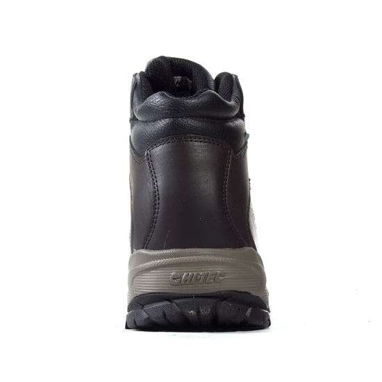 Hi-Tec Eurotrek Lite Waterproof Faux Leren Heren Donker Chocolade Wandelschoenen - Image 5