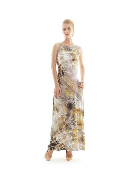 Abstract Dierenprint Maxi Jurk - Image 1