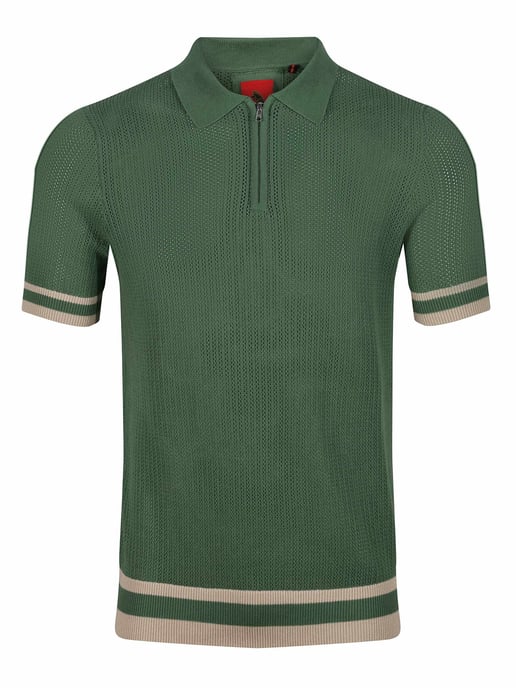 Luke 1977 Juggernaut Knit Polo Green