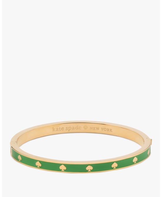 Enamel Hinged Bangle