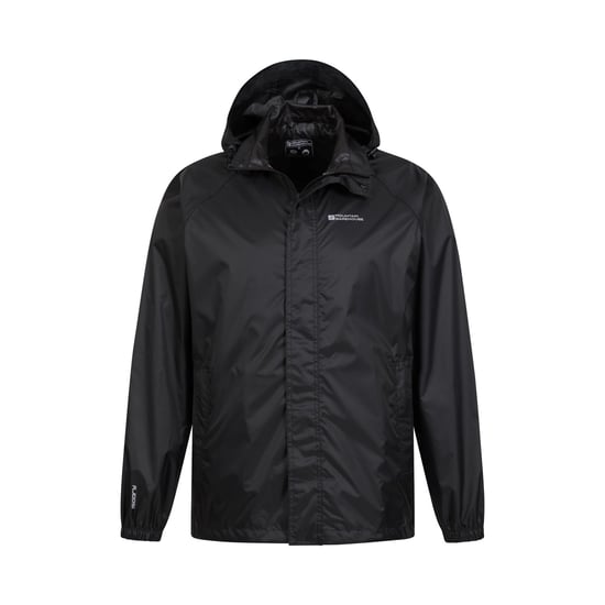 Mountain Warehouse Mens Pakka II Waterproof Jacket (Black)