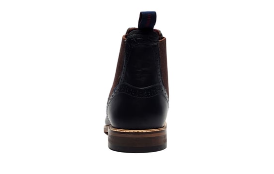House of Cavani Moriarty Leather Memory Foam Mens Boots - Image 3
