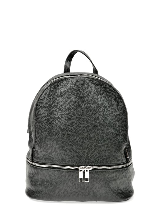 Anna Luchini SS22 AL 1594 Black Leather Bag