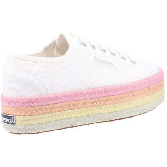 Superga 2790 Multicolor Rope 100% Katoen Damestrainers Wit/Candy Multicolour - Image 2