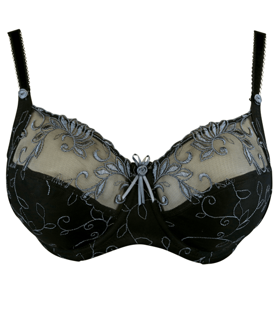 Pour Moi Imogen Rose Embroidered Balconette Bra
