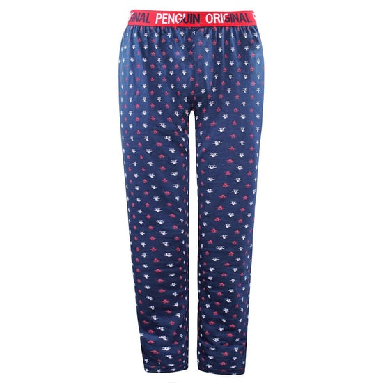 Original Penguin Lounge Jersey Mens Navy Pyjamas Bottoms - Image 1