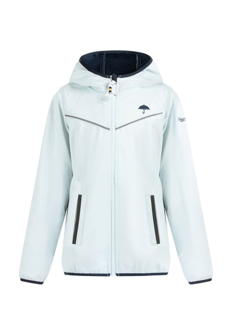 Schmuddelwedda functionele jas Meisje Blauw-umint-280 - Image 1