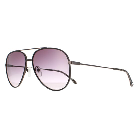 Lacoste Aviator Mens Matte Dark Grey Grey Gradient L247S