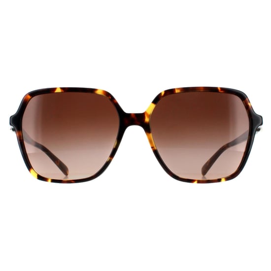 Michael Kors Square Womens Dark Tortoise Brown Gradient MK2196U Jasper