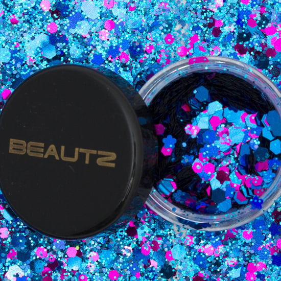 Aquarius Beautz Chunky Glitter 10ml pot with 5 gram Glitter, Mermaid