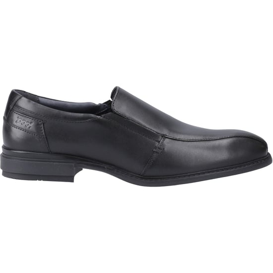 Pod Spear Leer Heren Zwart Slip-On Schoenen - Image 5
