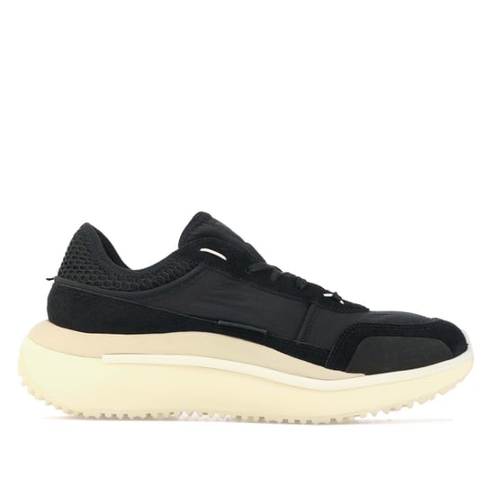 Men's Y-3 Ajatu Run Trainers in Black Cream